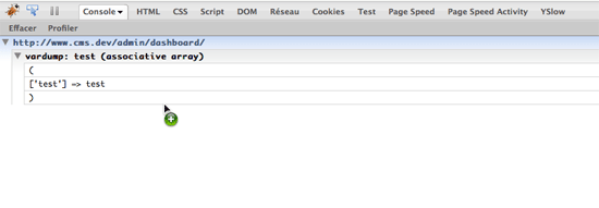 dump-firephp.png, déc. 2009 dump-firephp.png